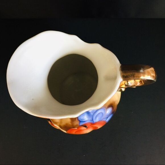 Vintage Hand Painted Grape Banana Apple Pitcher - Picture 5 of 8